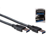 Advanced cable technology USB 3.0 connectioncable USB A male - USB A maleUSB 3.0 connectioncable USB A male - USB A male (SB3013)